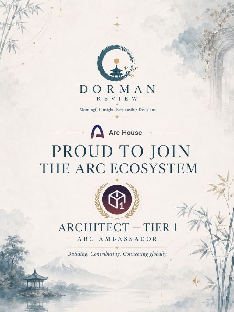 Arc Ecosystem Ambassador Certificate | Dorman Review