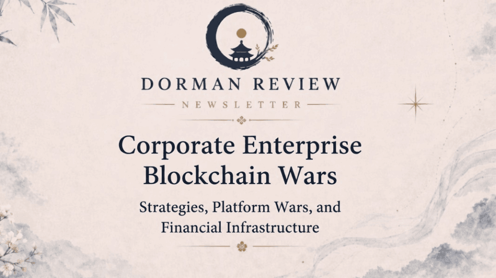 Corporate Enterprise Blockchain Wars